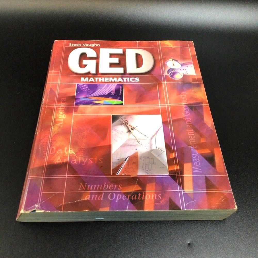 GED Mathematics : Algebra Geometry by Steck-Vaughn (1997, Trade Paperback)Book